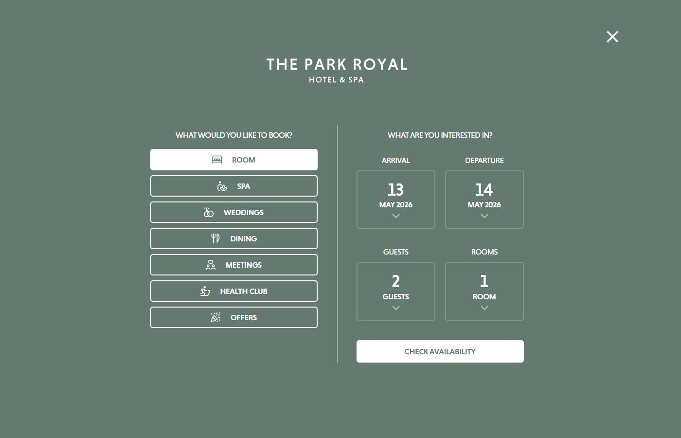 The Park Royal Hotel & Spa
