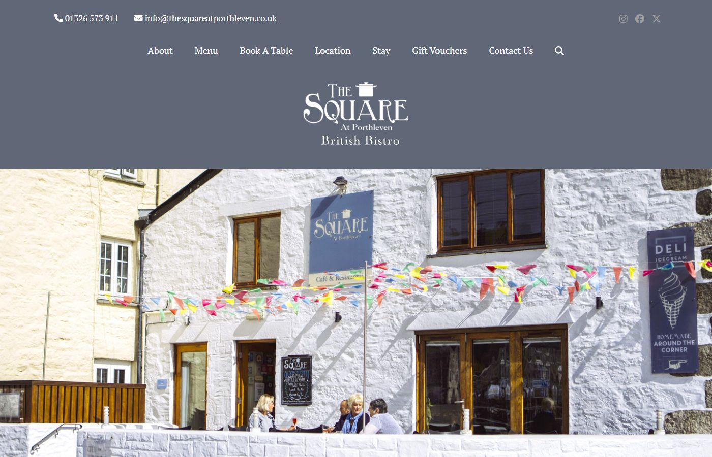 The Square at Porthleven