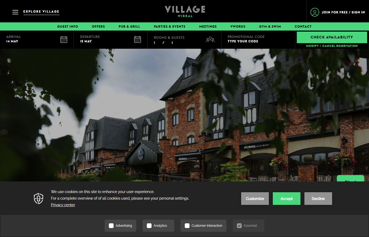 Village Hotel Wirral