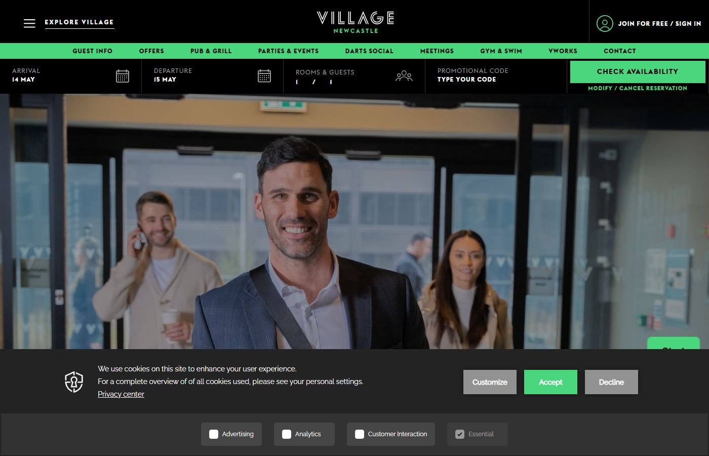 Village Hotel Newcastle (Shiremoor)