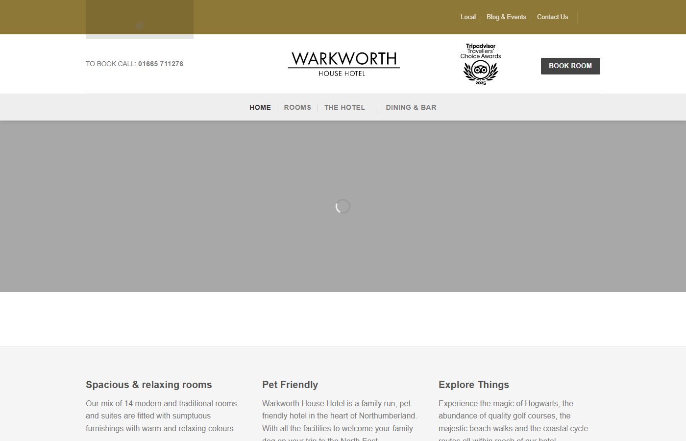 Warkworth House Hotel
