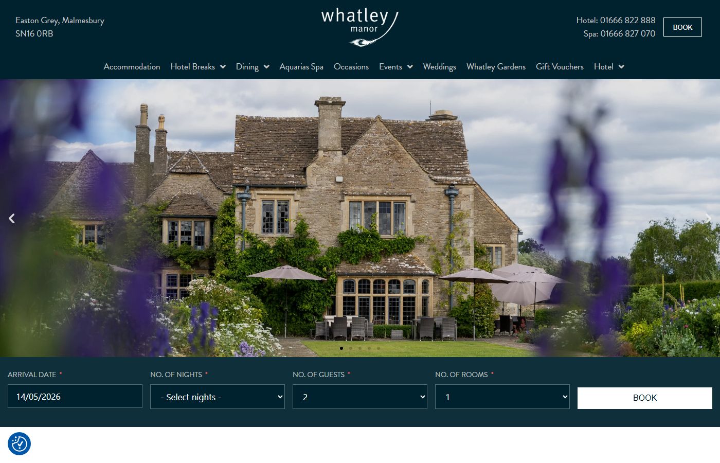 Whatley Manor Hotel & Spa
